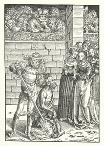 A decapitação de São João Batista (gravura)