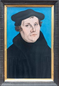 Retratos de Martinho Lutero de Lucas the Elder (workshop of) Cranach