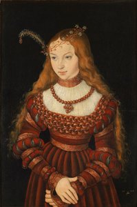 Retrato de noivado de Sybille de Cleves