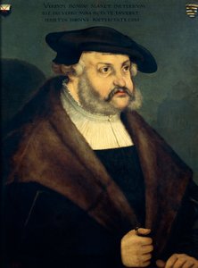 Frederico III da Saxônia, conhecido como Wise (Torgau de Lucas the Elder Cranach