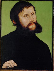 Martinho Lutero de Lucas the Elder Cranach