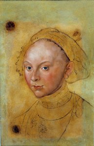 Retrato de Catherine de Brunswick Grubenhagen Pintura de Lucas Cranach (1472-1553) de Lucas the Elder Cranach