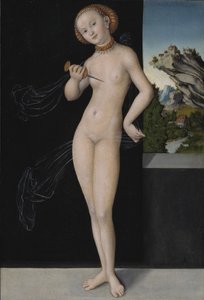 Retrato de Lucretia de Lucas the Elder Cranach