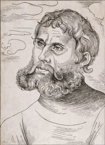 Retrato de Martin Luther como 
