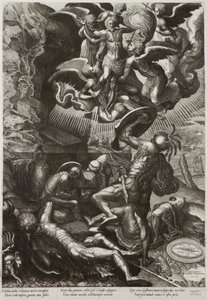A ressurreição de Cristo, 1557 de Lucas van Doetechum