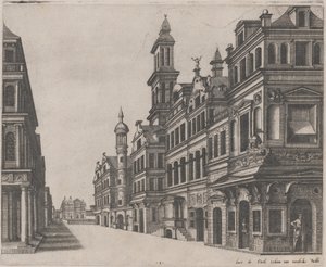 Perspectiva de uma rua