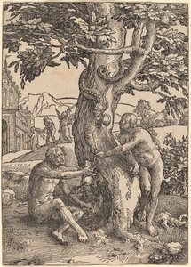 Adão e Eva de Lucas van Leyden