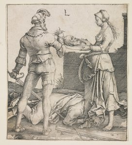 Decapitação de São João Batista, 1513 de Lucas van Leyden