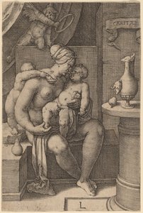 Cáritas (Caridade) de Lucas van Leyden