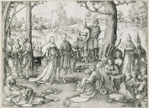 A dança de Maria Madalena de Lucas van Leyden