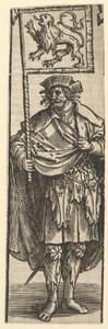 Dirk Primeiro Conde da Holanda, 1517. de Lucas van Leyden