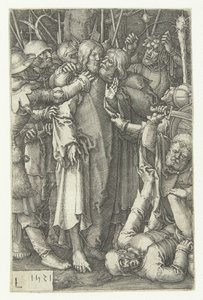 Captura de Cristo
A Pequena Paixão (título da série) de Lucas van Leyden