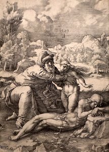 A criação de Eva de Lucas van Leyden