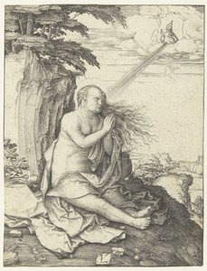 Maria Madalena no deserto de Lucas van Leyden