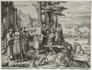 O Retorno do Filho Pródigo de Lucas van Leyden