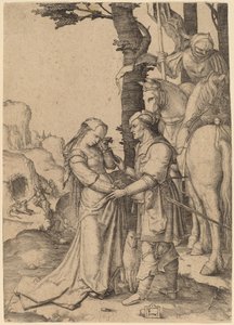 São Jorge libertando a princesa de Lucas van Leyden