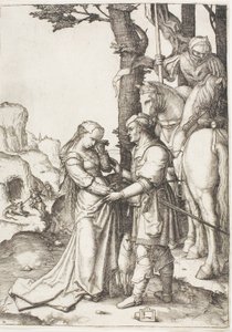 São Jorge libertando a princesa de Lucas van Leyden