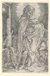 Santo Antônio, ca. 1521 de Lucas van Leyden