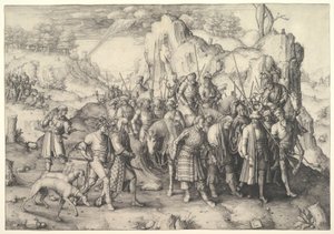A Conversão de São Paulo, 1509. de Lucas van Leyden