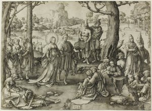A Dança de Santa Maria Madalena de Lucas van Leyden