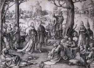 A dança de Santa Maria Madalena de Lucas van Leyden
