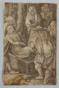 O Sepultamento, de A Paixão de Lucas van Leyden
