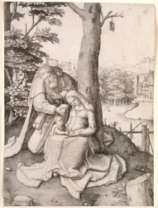 A Sagrada Família de Lucas van Leyden