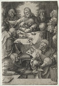 A Paixão: A Última Ceia de Lucas van Leyden