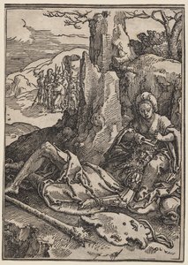 O poder das mulheres: Sansão e Dalila de Lucas van Leyden