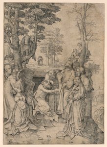 A Ressurreição de Lázaro de Lucas van Leyden