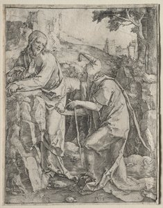 A tentação de Cristo de Lucas van Leyden