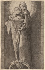 A Virgem no Nicho de Lucas van Leyden