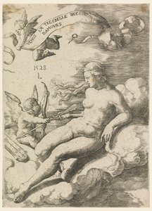 Vênus e Cupido de Lucas van Leyden