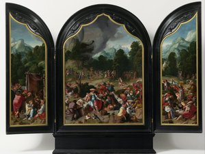 Adoração do bezerro de ouro, c.1530