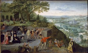 Imperador Rudolf II em uma cura para a bebida (óleo sobre tela, c.1593)