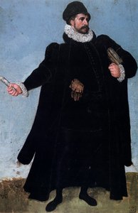 Estudo de uma fantasia, século XVI. de Lucas van Valckenborch