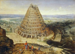 A Torre de Babel ... de Lucas van Valckenborch