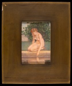 Por uma Fonte Clara, 1907. de Lucia Fairchild Fuller