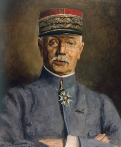 Retrato do General Fayolle, comandante do 16º Exército, por Lucien Jonas (1880-1947), Primeira Guerra Mundial, França, século XX