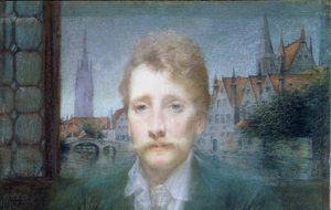 Retrato de Georges Rodenbach