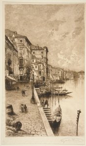Quai, Veneza de Lucien Marcelin Gautier