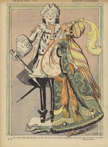 Adrienne Lecouvreur, ilustração para o riso