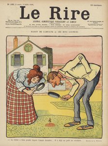 Ilustração para o riso de Lucien Metivet