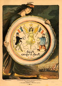 La Baionnette, Sátira Colorida de Lucien Metivet