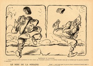 Le Rire rouge, sátira B&W de Lucien Metivet