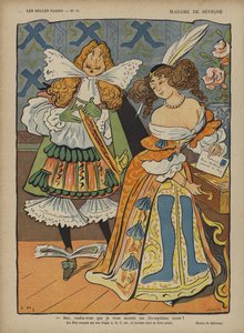 Madame de Sévigné, ilustração para o riso