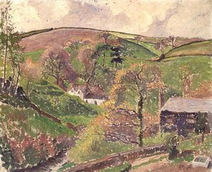 Blackpool Valley de Lucien Pissarro