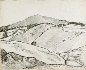 Cefn Bryn, 1933 de Lucien Pissarro
