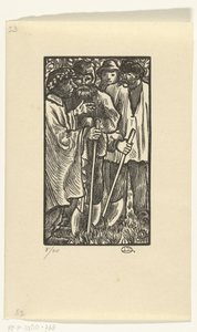 Houthakkers Os lenhadores de Lucien Pissarro