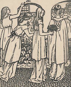 A Bela Adormecida, 1919 de Lucien Pissarro